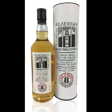 Kilkerran 8 y Caskstrenght 56,2% (Campbeltown) UITVERKOCHT