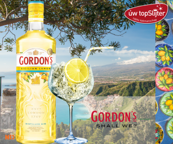 Gordon's Sicilian Lemon - tonic - mixtip - uw topSlijter